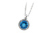 A233-21814: NECK 3.87 BLUE TOPAZ 4.01 TGW