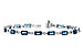 A318-66314: BRACELET 7.90 LONDON BLUE TOPAZ 8.13 TGW