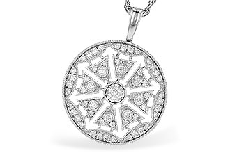 A319-55423: NECKLACE .38 TW
