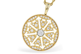 A319-55423: NECKLACE .38 TW