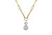 A319-55450: NECKLACE 1.26 TW (17 INCHES)