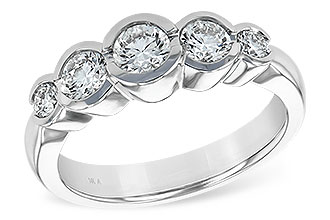 B138-69950: LDS WED RING 1.00 TW