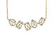 B318-68114: NECK .15 TW BAGUETTES .55 TW (18 INCHES)