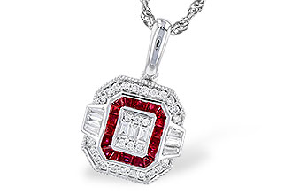 B319-55378: NECK .29 TW RUBY .48 TGW