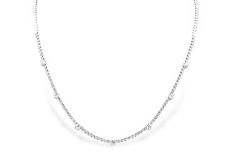B319-56350: NECKLACE 2.02 TW (17 INCHES)