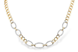B319-57223: NECKLACE 1.12 TW (17 INCHES)