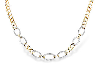 B319-57223: NECKLACE 1.12 TW (17")