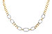 B319-57223: NECKLACE 1.12 TW (17")(INCLUDES BAR LINKS)