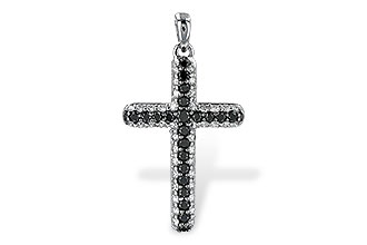 C235-00868: PENDANT .34 BLK DIAS .81 TW