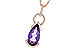 C235-98096: NECK 2.44 AMETHYST 2.58 TGW