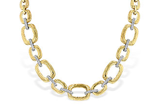 D052-28168: NECKLACE .48 TW (17 INCHES)