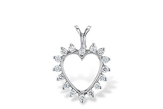 D052-30896: HEART PENDANT .23 TW