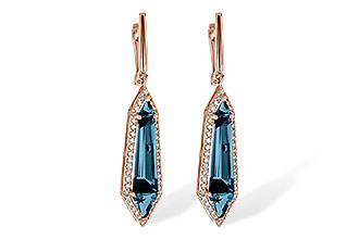 D235-94468: EARR 5.25 LONDON BLUE TOPAZ 5.67 TGW