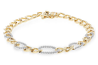 D319-56341: BRACELET .52 TW