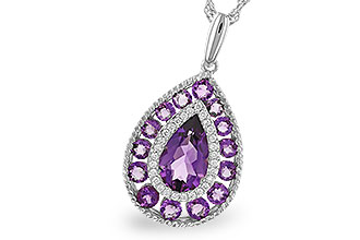 D319-62650: NECK 1.95 TW AMETHYST 2.05 TGW