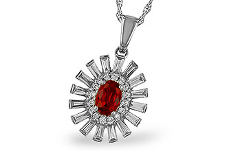 D319-62668: NECK .58 RUBY TW 1.10 TGW (6x4MM RUBY)