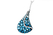 E233-23586: NECK 4.81 BLUE TOPAZ 4.94 TGW