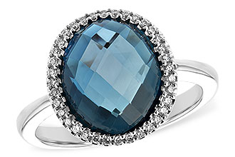 E235-02650: LDS RG 5.31 LONDON BLUE TOPAZ 5.45 TGW