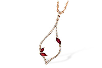 E235-91777: NECK .36 RUBY .56 TGW