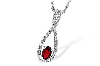 E235-93577: NECK .50 RUBY .74 TGW