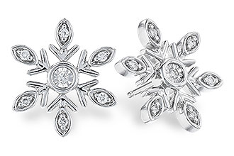E319-58141: EARRINGS .07 TW