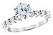 F235-06295: LDS SEMI DIA RG .44 TW