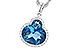 F318-70895: NECK 2.86 LONDON BLUE TOPAZ 3.00 TGW (10X8 OVAL)