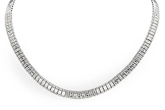 F319-62641: NECKLACE 9.26 E.C. 11.00 TW (16")