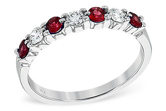 G231-44495: LDS WED RG .35 RUBY .55 TGW