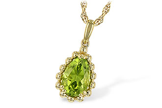 G235-04532: NECKLACE 1.30 CT PERIDOT