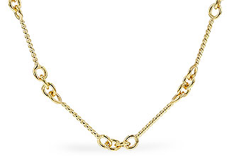 G319-60868: TWIST CHAIN (24IN, 0.8MM, 14KT, LOBSTER CLASP)
