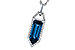 H318-66277: NECK 2.95 LONDON BLUE TOPAZ 3.12 TGW