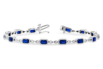 H318-67268: BRACELET 4.00 SAPP 4.32 TGW