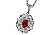 H319-62668: NECK .55 RUBY TW 1.07 TGW (6x4MM RUBY)