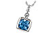 K235-05404: NECK 1.45 BLUE TOPAZ 1.49 TGW