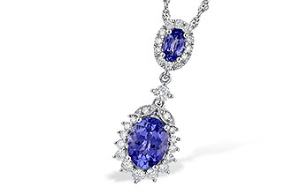 K235-97268: NECK 1.26 TW TANZANITE 1.60 TGW