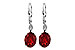 K235-99922: EARR 3.45 TW GARNET 3.50 TGW (9x7MM GAR)