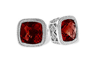 K318-64541: EARR 2.50 TW GARNET