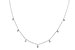 K319-56350: NECKLACE .12 TW (18 INCHES)