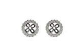 L233-22650: EARRING JACKETS .24 TW (FOR 0.75-1.00 CT TW STUDS)