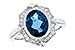 L235-99013: LDS RG 3.00 LONDON BLUE TOPAZ 3.16 TGW