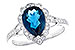 L318-70895: LDS RG 2.25 LONDON BLUE TOPAZ 2.47 TGW