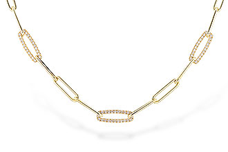 L319-55450: NECKLACE .75 TW (17 INCHES)