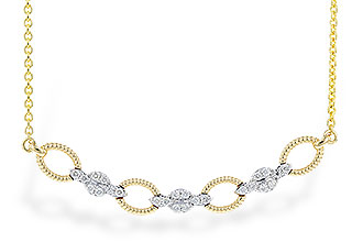 L319-58113: NECKLACE .25 TW