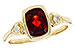 L319-59059: LDS RG 1.52 GARNET 1.58 TGW (8x6 GAR)