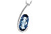 M235-01813: NECK 4.48 LONDON BLUE TOPAZ 4.60 TGW