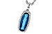 M235-99004: NECK 1.58 LONDON BLUE TOPAZ 1.70 TGW