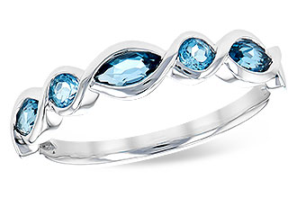 M318-67231: LDS RG .60 TW BLUE TOPAZ
