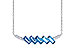 M318-71795: NECK .75 LONDON BLUE TOPAZ .80 TGW