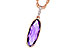 M318-72686: NECK 1.67 AMETHYST 1.70 TGW